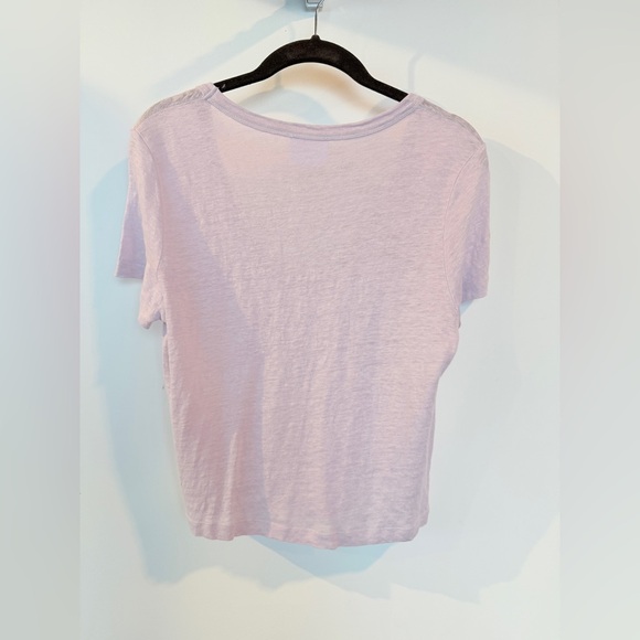 Sundays Linen Sister Tee - Lavender Fog - M - Picture 3 of 4